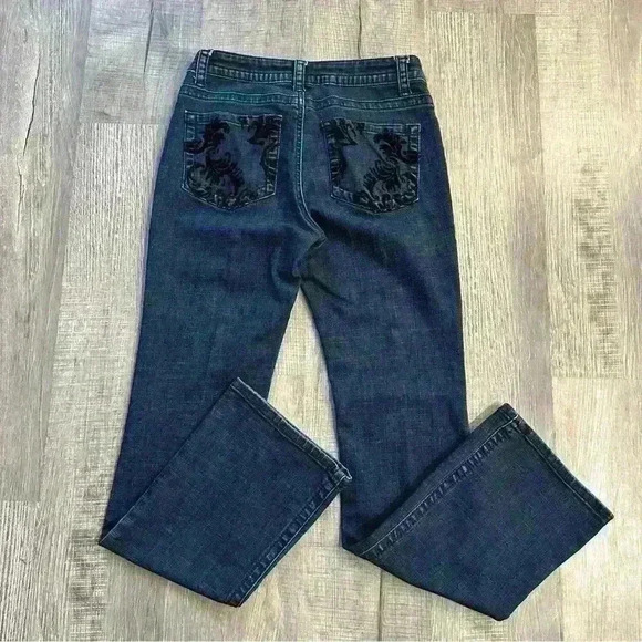 LEE Slender Secret Lower on the Waist Women’s Jeans w/pocket design 8 Medium - Picture 11 of 16